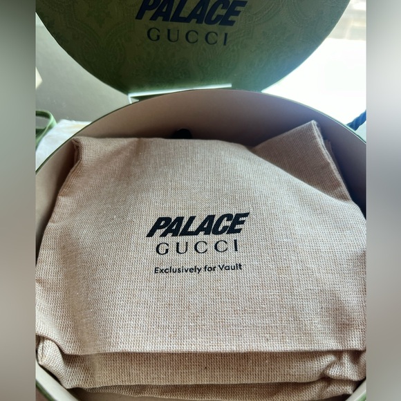GUCCI x PALACE Pink Triferg Supreme GG Pink Coin Purse Limited Edition wit BOX - Picture 7 of 9